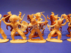 Солдатики 1/32 Hofler Индейцы Четвертый Бежевый 14 8