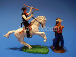Солдатики 1/32 Elastolin Ковбои Второй набор Вест