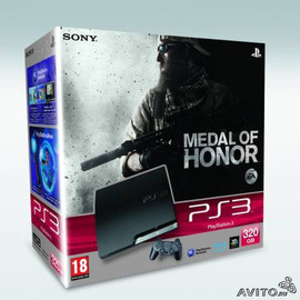 Sony Playstation 3 (Slim 320 GB) + Medal of Honor