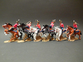 Солдатики 1/32 DSG Французские гусары летняя форма 9
