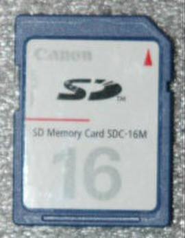 Карта памяти SD Canon 16 Мб