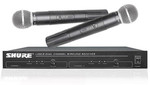 микрофон SHURE LX88-II радиосистема 2 микрофона SHURE SM58.МАГАЗ