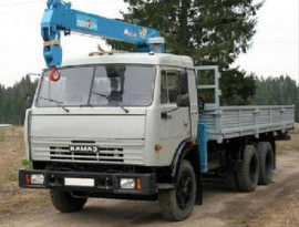 Отправка груза манипулятором 3 - 5 - 7 тонн. г. Подольск.