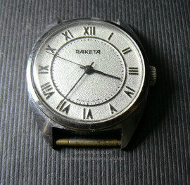 Часы наручные механические РАКЕТА механизм 2609.НА CCCP 1970-е 2
