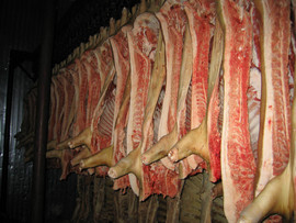 Свинина в п/тушах оптом напрямую с комбината