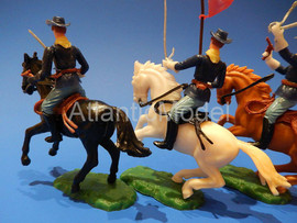 Солдатики 1/32 Elastolin 7 кавалерия США Вестерн 6