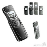 Новый телефон Nokia 8910 с чёрно-белым дисплеем