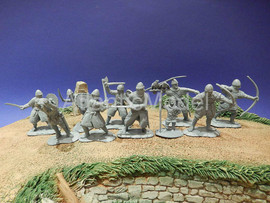 Солдатики 1/32 CONTE Норманны set1 Крисагон карлик 7