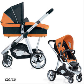 новая коляска бреви ово 2в1