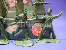 Солдатики 1/32 Красная армия 1 продолжение 9