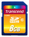 Карта памяти SD HC Transcend Class-10 8 Гб