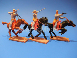 Солдатики 1/32 Plasty Кавалеристы Конфедерации 3 2