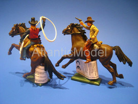 Солдатики 1/32 Britains Конные ковбои 2 фигуры 3