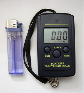 Весы-безмен цифровой, + термометр!