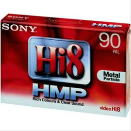 Продам новые видеокассеты Hi8 Sony 90 минут.