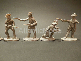 Солдатики 1/32 AUSTIN Герои вестернов Ковбои 8 шт. 5