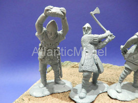 Солдатики 1/32 CONTE Норманы set 1 Раритет 9 фигур