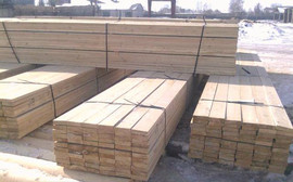 Пиломатериалы из лиственницы сибирской.