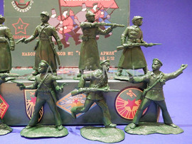 Солдатики 1/32 Красная армия 1 продолжение 4