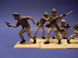 Солдатики 1/32 DSG Подразделение скорпионы 6 шт 6