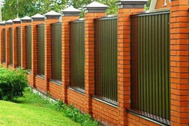 Забор из профнастила