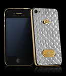 Сотовый телефон iPhone 4s модель Caviar Signore Lusso Bianco
