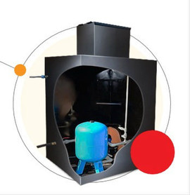 Кессон для скважины металлический, гарантия