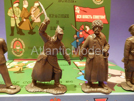 Солдатики 1/32 Басевич Герои гражданской войны s 6 8