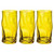 Набор стаканов 3 шт Bormioli Sorgente Кулер Желтый, стекло, 460 мл
