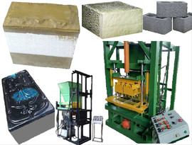 Мини завод, станки, оборудование по производству теплоблоков и с 10