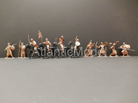 Солдатики 1/32 Jecsan Средневековые Арабы 10 фигур 2