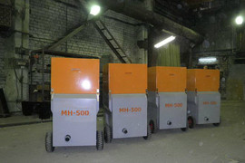 Выдувная машина (установка) МН-500 для эковаты 4