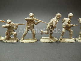 Солдатики 1/32 tssd Пехота армии США 8 шт 7 поз 4