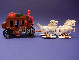 Солдатики 1/32 Hofler Дилижанс Первый набор В кор. 2