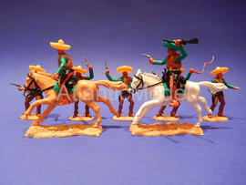 Солдатики 1/32 Timpo Мексиканцы Четвертый набор 7 4