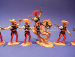 Солдатики 1/32 Timpo Мексиканцы Первый набор 6 шт