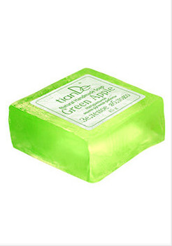 Натуральное мыло ручной работы «Зеленое яблоко»