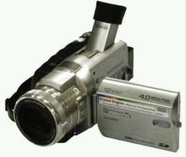 3CCD видеокамера Panasonic NV-GS400GC-S, mini DV.