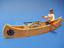 Солдатики 1/32 Timpo Охотник в пироге Первый набор