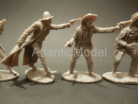 Солдатики 1/32 AUSTIN Герои вестернов Ковбои 8 шт.