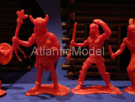 Солдатики 1/32 Domplast Индейцы Пять фигур 5 поз