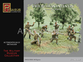 Солдатики 1/72 Pegasus Советская армия в летней форме