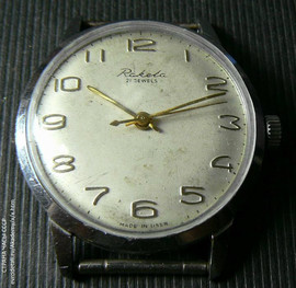 Часы наручные механические РАКЕТА «RAKETA» механизм 2609А.1 СССР