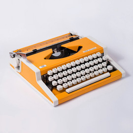 Печатная портативная переносная пишущая машинка Unis De lux