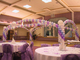 Оформление воздушными шарами