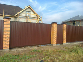 Строительство заборов, ворот, автонавесов