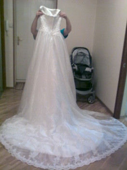 Новое свадебное платье из Англии 3