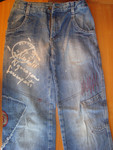 Джинсы Gee Jay и джинсовая куртка Levis на мальчика рост 146