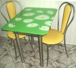 Столы кухонные из стекла. Стеклянная мебель в Самаре.