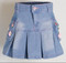 НОВАЯ юбка джинсовая с блёстками